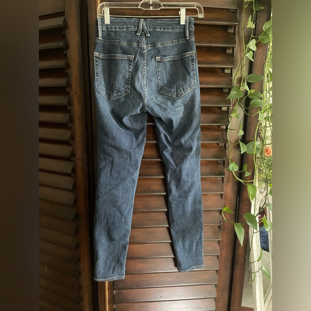 Good American Women's Blue Skinny Jeans Good Legs EUC 2 /26 - Picture 5 of 5